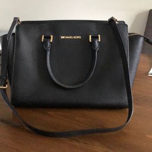 Authentic Michael Kors black purse